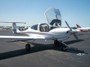 N204SG on the ramp
